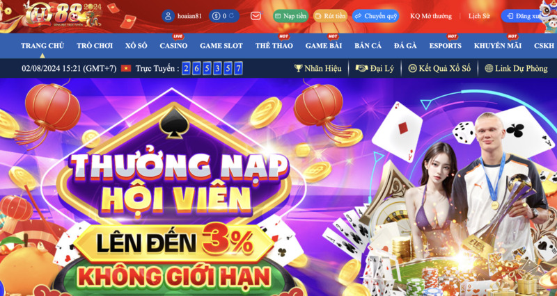 Để thành công trong game này cần chọn nhà cái uy tín như QH88