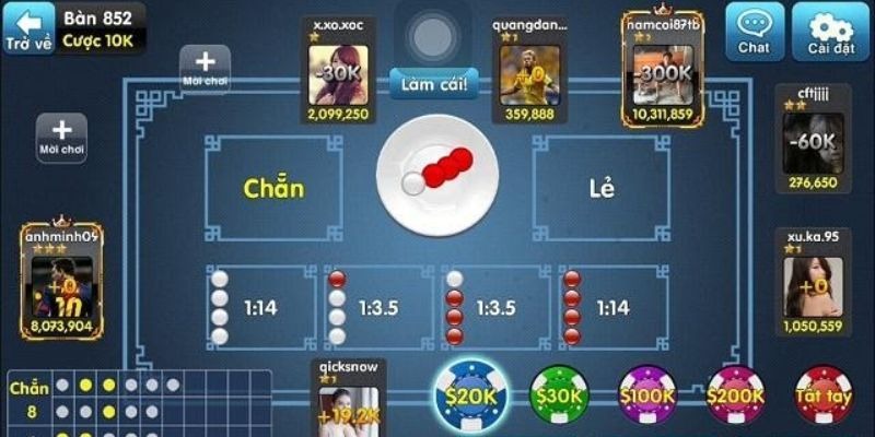 Những điểm nổi bật của tựa game xóc đĩa tại CHICH LIVE