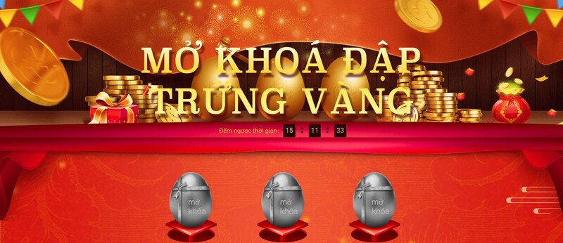 Chương trình mở khóa đập trứng vàng